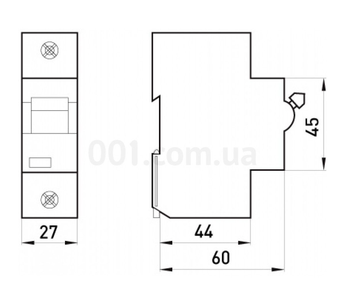 Автоматический выключатель e.industrial.mcb.150.1.D63, 1P 63 А характеристика D, E.NEXT 98_87.jpg - фото 2