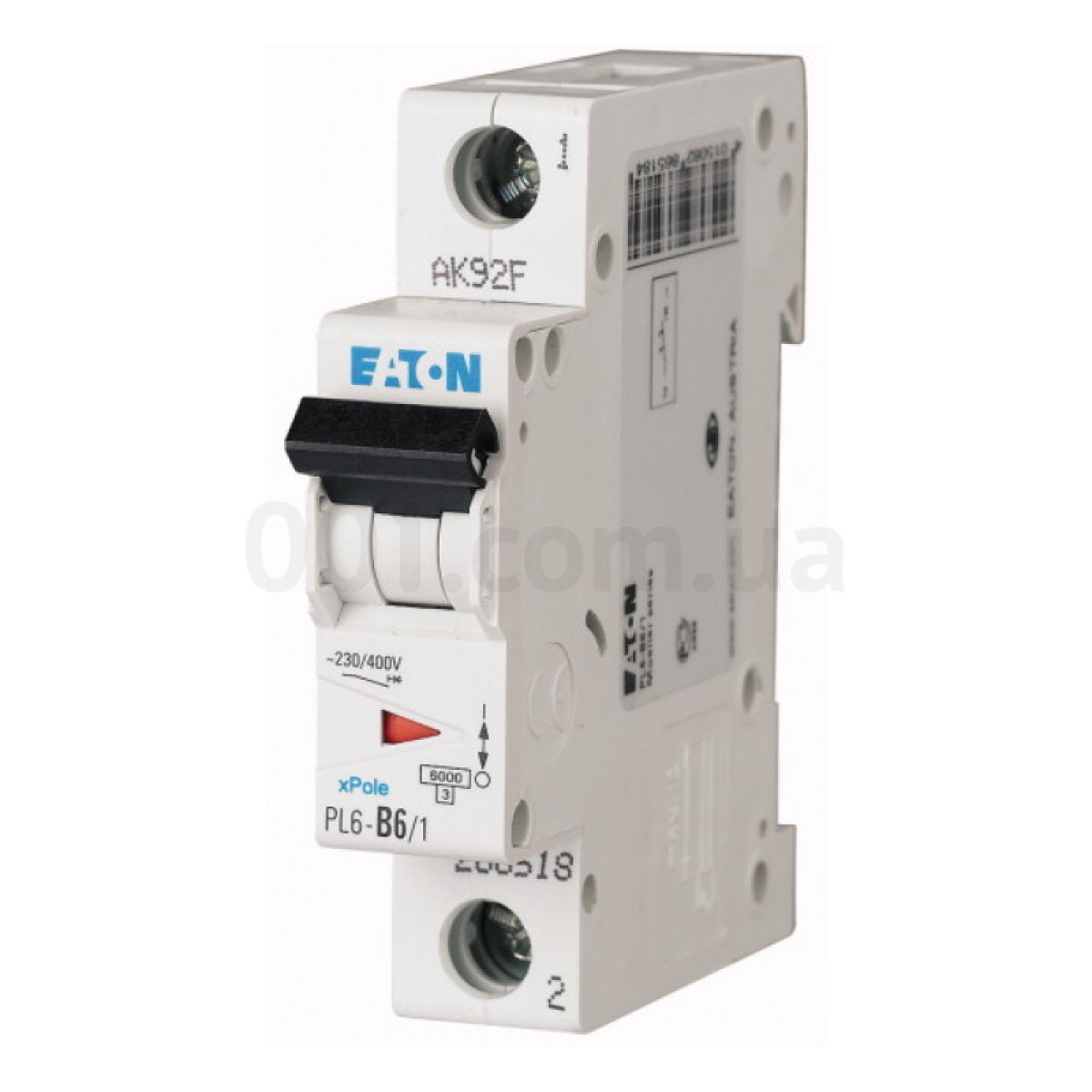 Автоматичний вимикач PL6-D6/1 1P 6 А х-ка D, Eaton (Moeller) 256_256.jpg