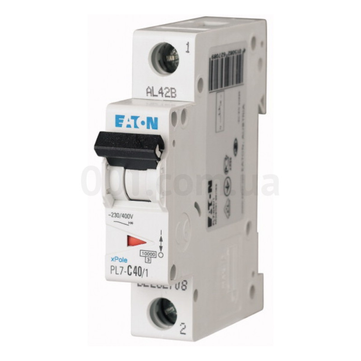 Автоматичний вимикач PL7-C40/1 1P 40 А х-ка C, Eaton (Moeller) 256_256.jpg