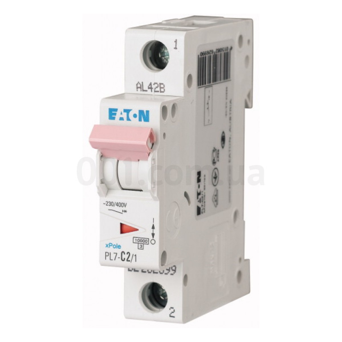 Автоматичний вимикач PL7-C2/1 1P 2 А х-ка C, Eaton (Moeller) 256_256.jpg