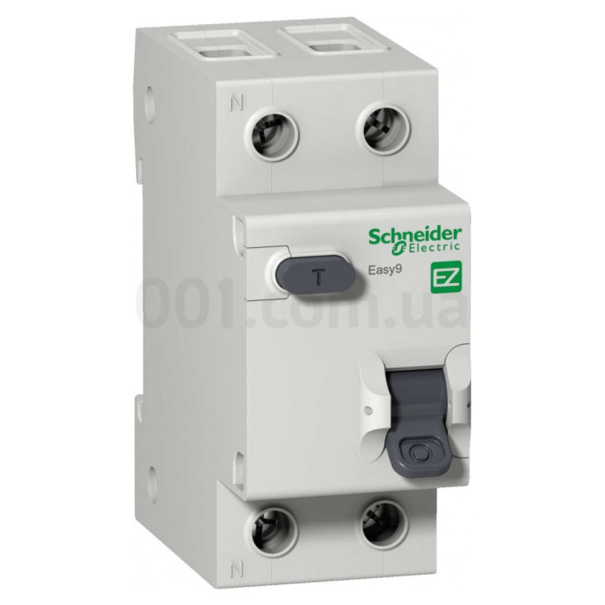 Диференційний автоматичний вимикач EZ9 1Р+N/10А/30мА хар-ка С тип АС, Schneider Electric 98_98.jpg - фото 1