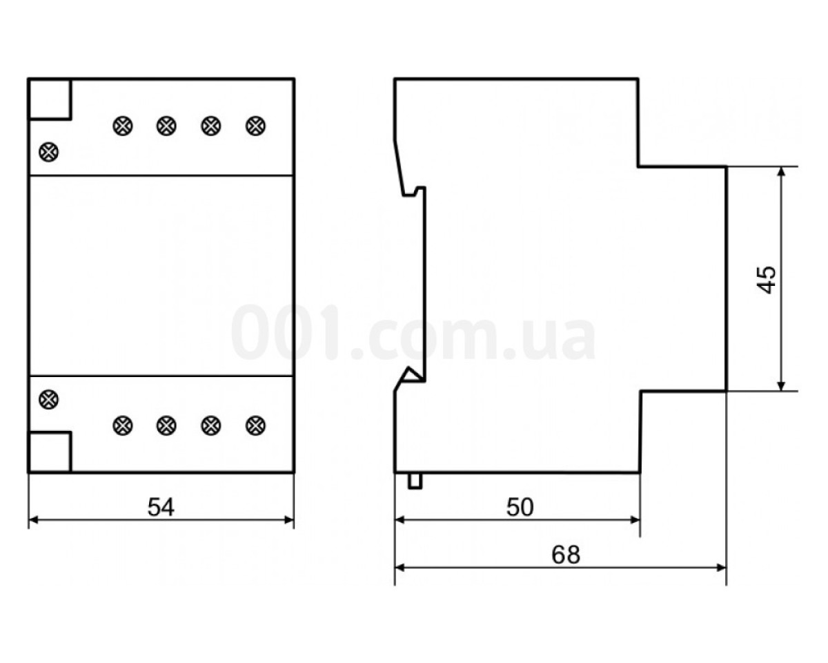 Контактор модульный MK-N 4P 32A 4НО 220V, АСКО-УКРЕМ 98_78.jpg - фото 3