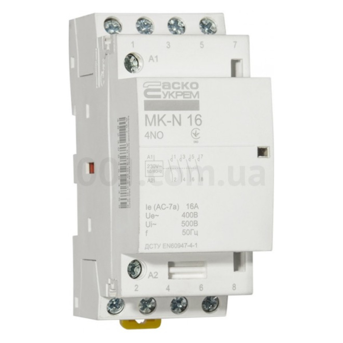 Контактор модульный MK-N 4P 16A 4НО 220V, АСКО-УКРЕМ 98_98.jpg - фото 3