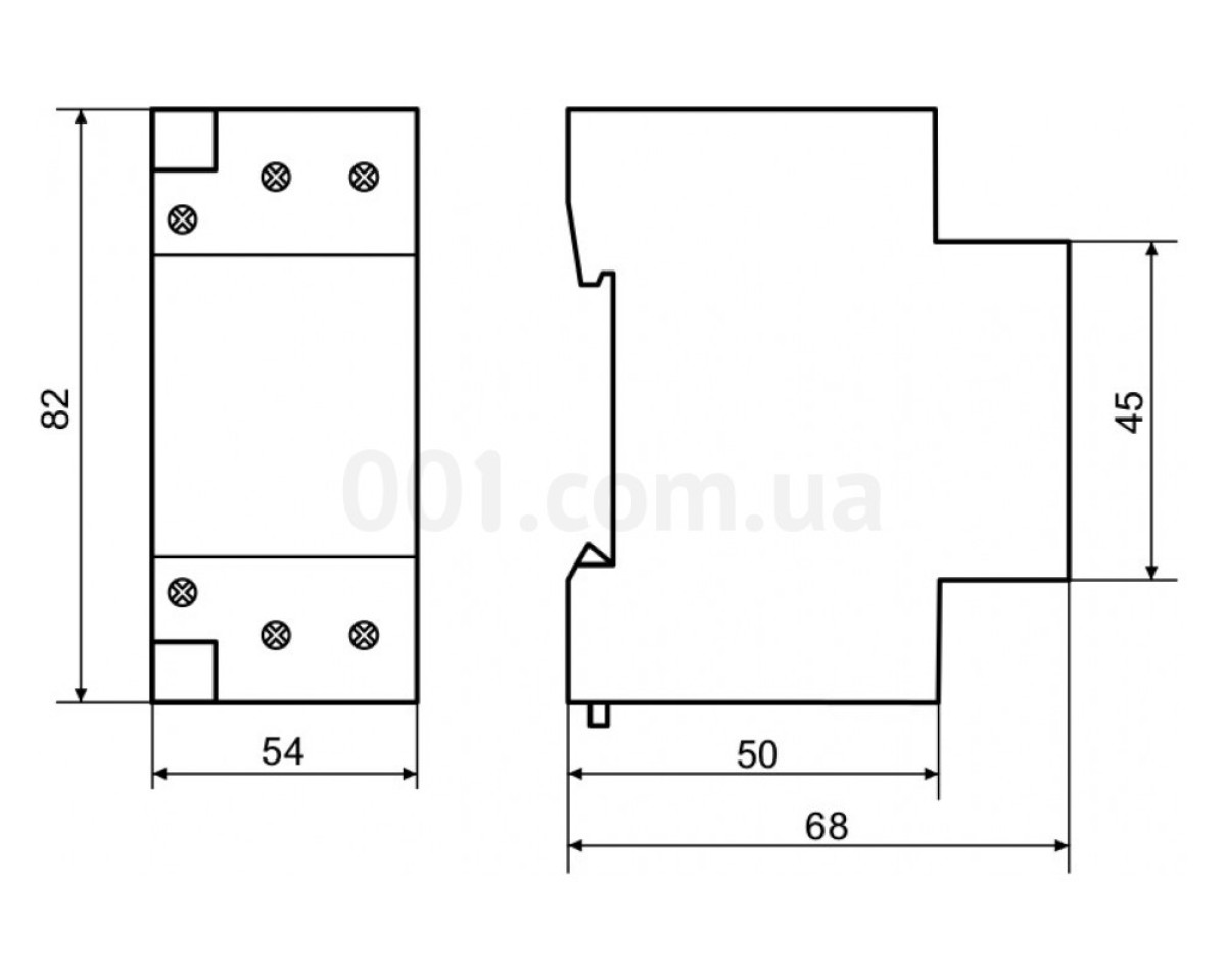 Контактор модульный MK-N 2P 100A 2НО 220V, АСКО-УКРЕМ 98_78.jpg - фото 5