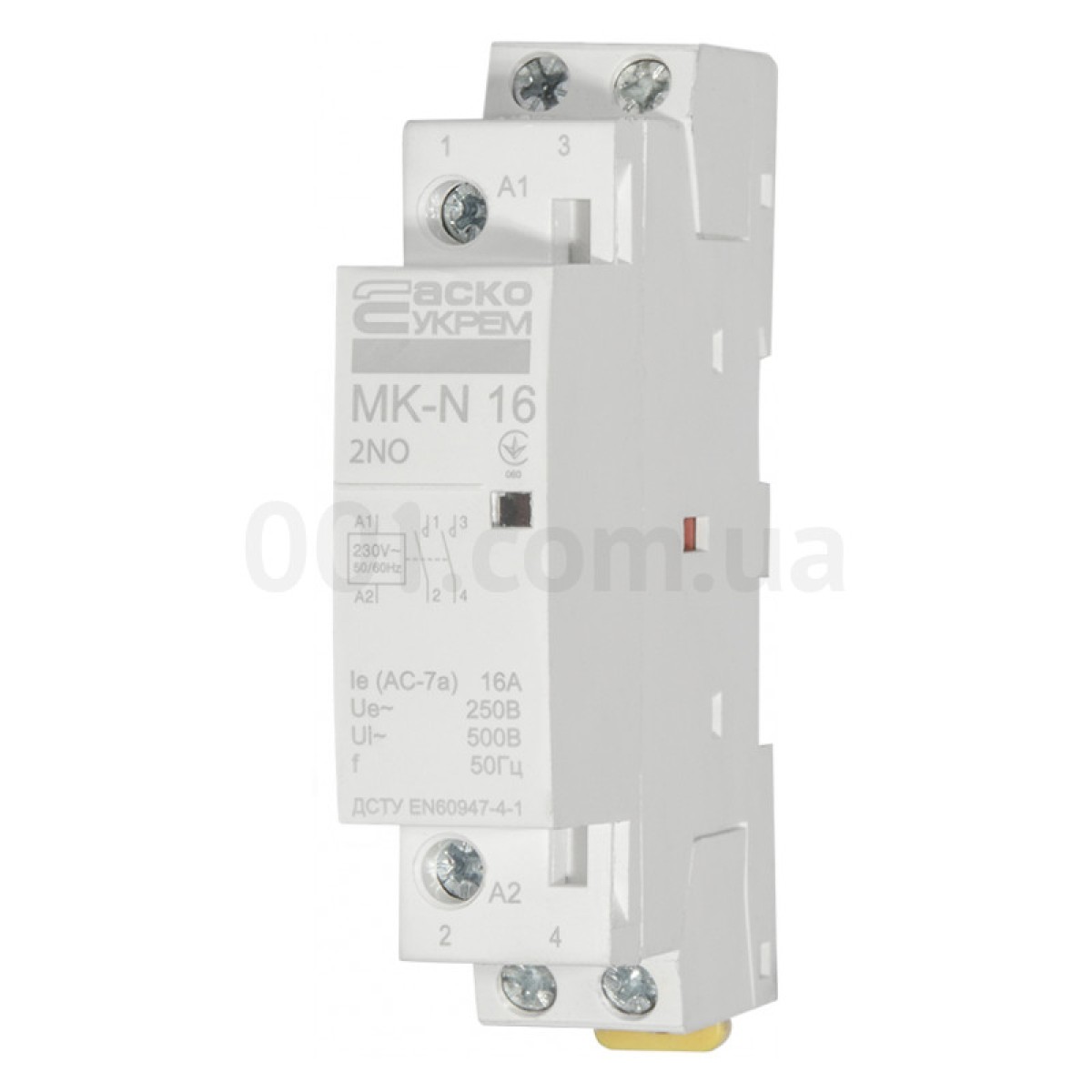 Контактор модульный MK-N 2P 16A 2НО 220V, АСКО-УКРЕМ 98_98.jpg - фото 1