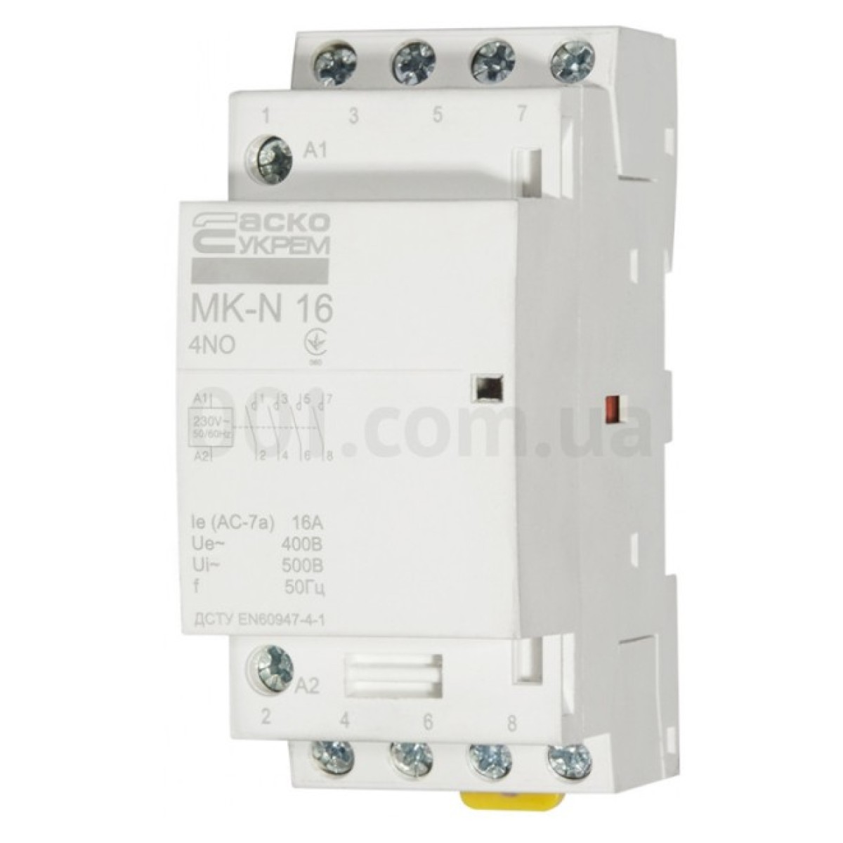 Контактор модульный MK-N 4P 16A 4НО 220V, АСКО-УКРЕМ 98_98.jpg - фото 1