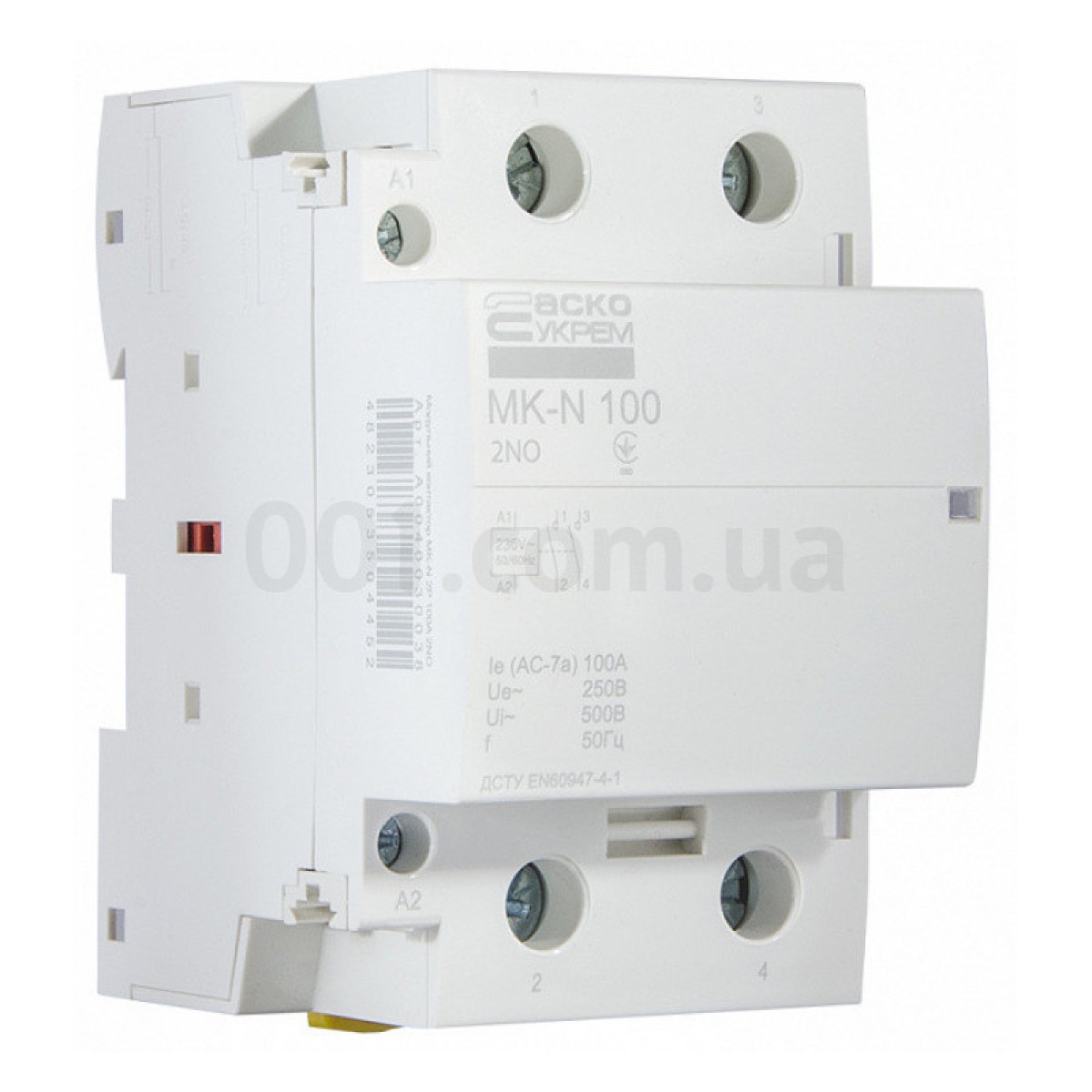 Контактор модульный MK-N 2P 100A 2НО 220V, АСКО-УКРЕМ 98_98.jpg - фото 6