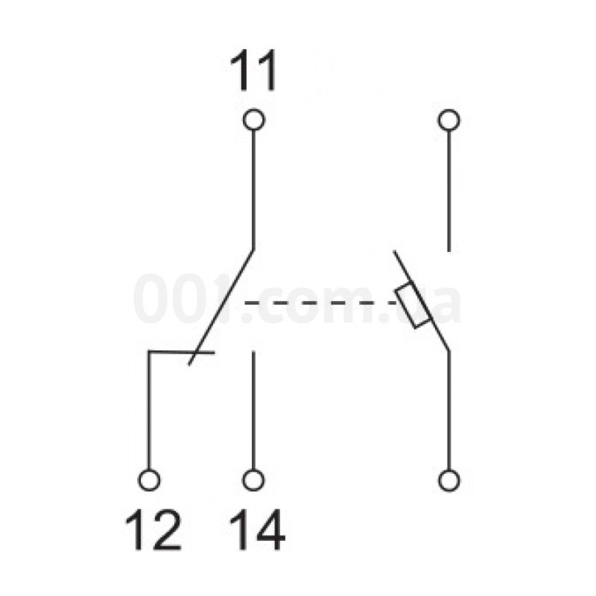 Контакт стану КС47 (сигнальний) на DIN-рейку, IEK 98_98.jpg - фото 2