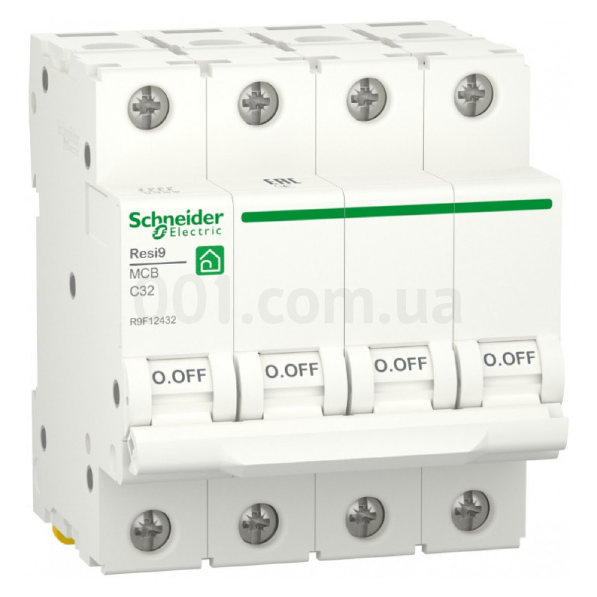 Автоматичний вимикач RESI9 6kA 4P 32A C, Schneider Electric 256_256.jpg