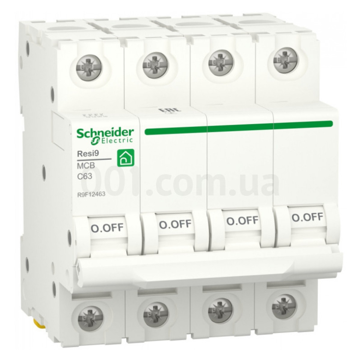 Автоматичний вимикач RESI9 6kA 4P 63A C, Schneider Electric 98_98.jpg - фото 1