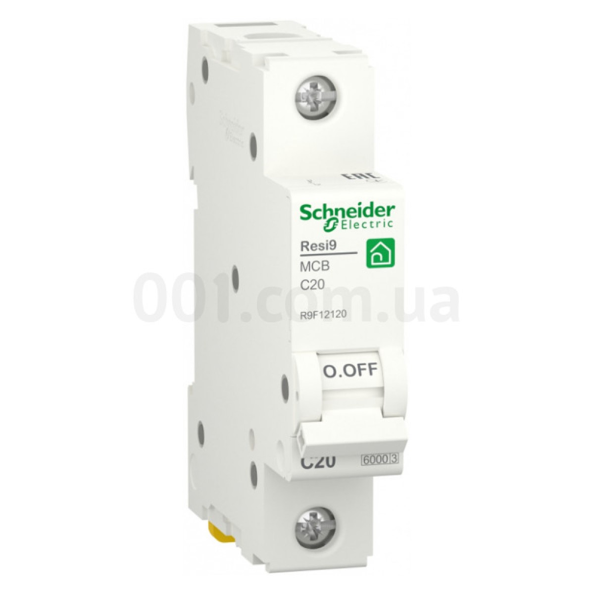 Автоматичний вимикач RESI9 6kA 1P 20A C, Schneider Electric 256_256.jpg