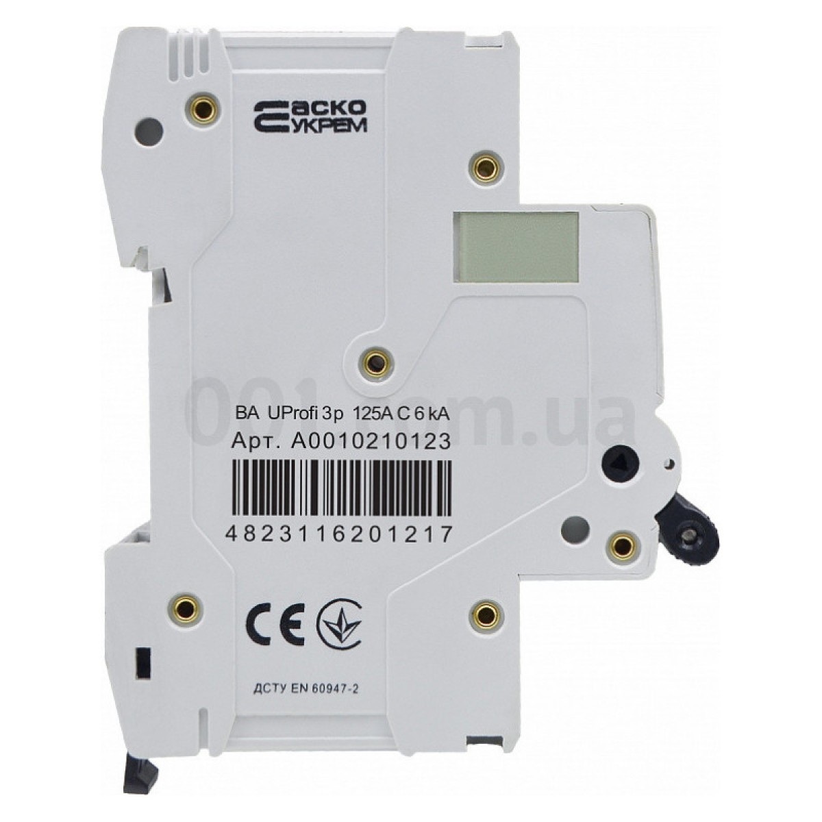 Модульний автоматичний вимикач UProfi 3р 125А C 6kА, АСКО-УКРЕМ 98_98.jpg - фото 8