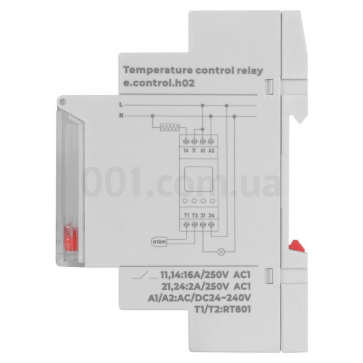 Реле контролю температури з виносним датчиком e.control.h02 16А АС/DC 24-240 В, E.NEXT 98_98.jpg - фото 8