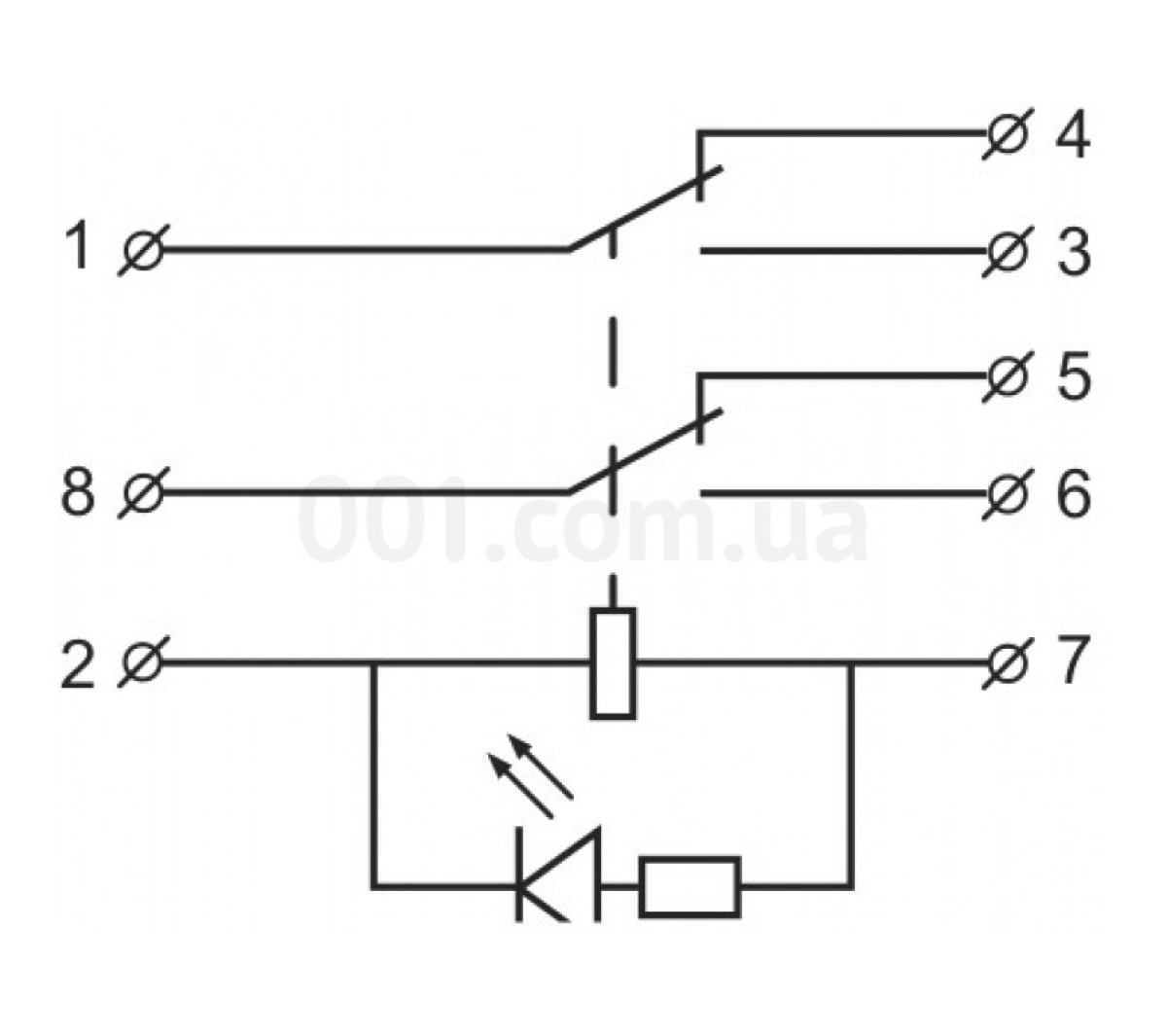 Реле промежуточное MK2P (10А 24В AC), АСКО-УКРЕМ 98_87.jpg - фото 4