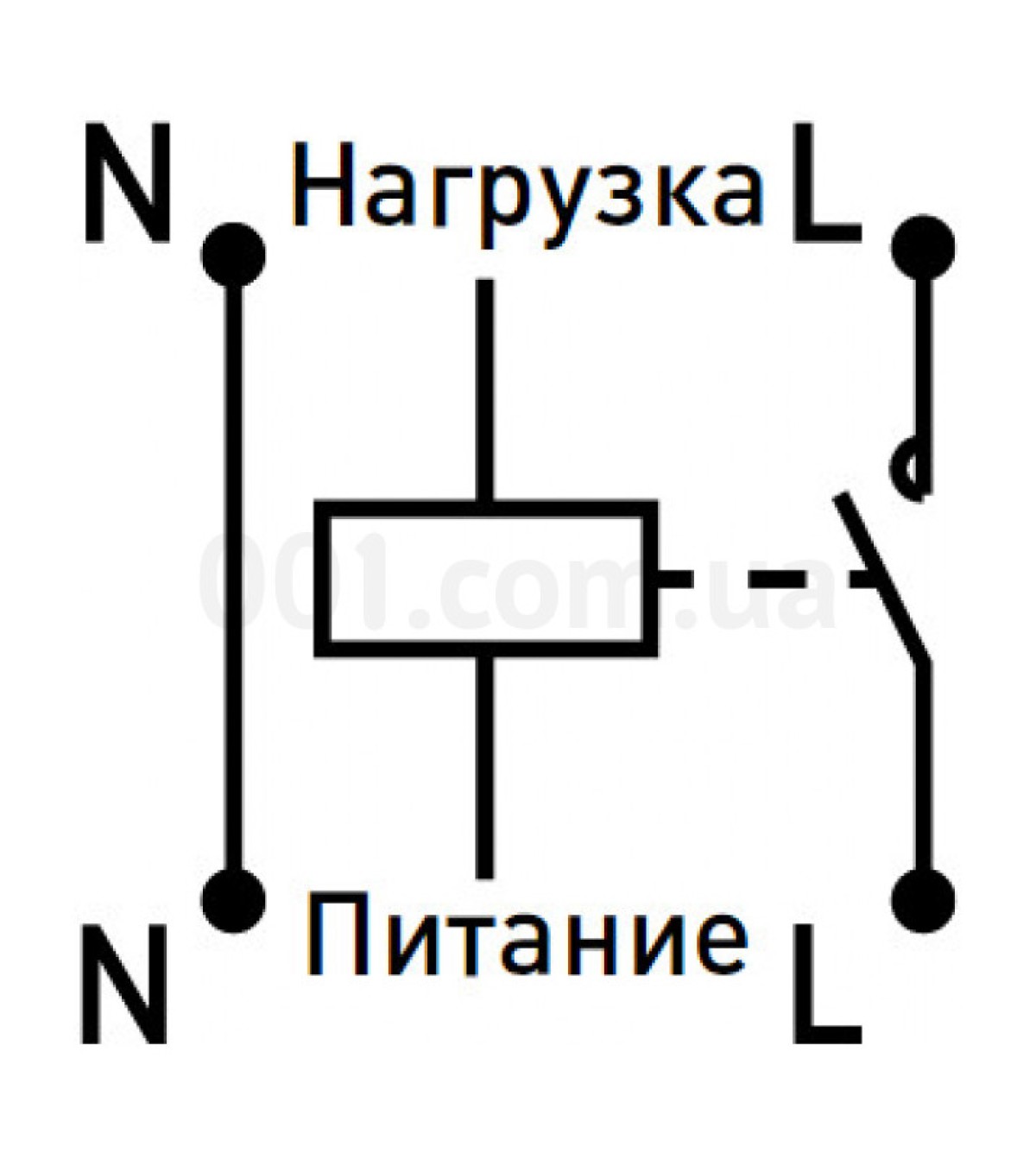 Реле контроля напряжения однофазное на DIN-рейку e.control.v01 25А, E.NEXT 98_110.jpg - фото 2