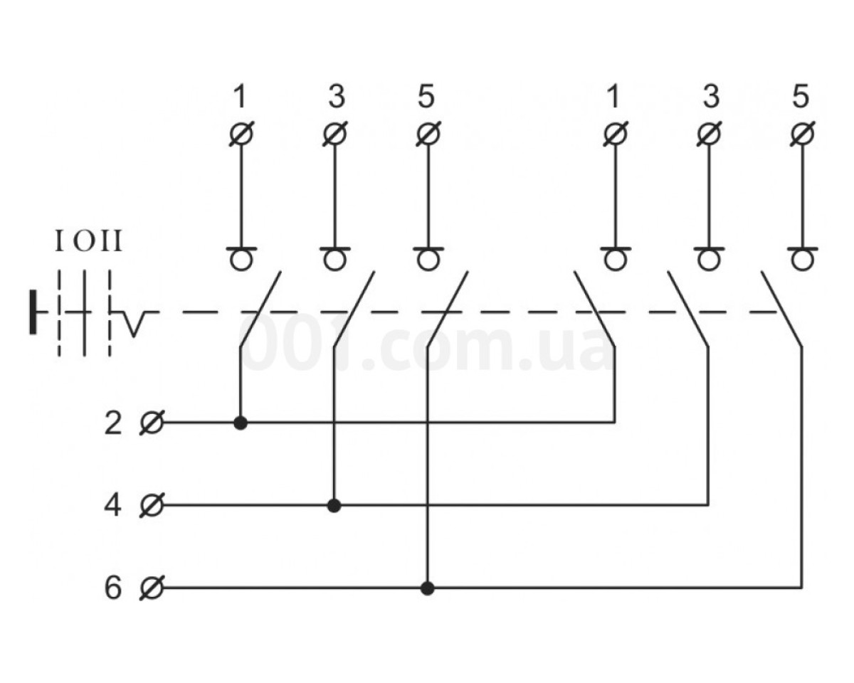 Роз'єднувач QS5-30P/3 3P 30А I-0-II (перекидний), АСКО-УКРЕМ 98_78.jpg - фото 2