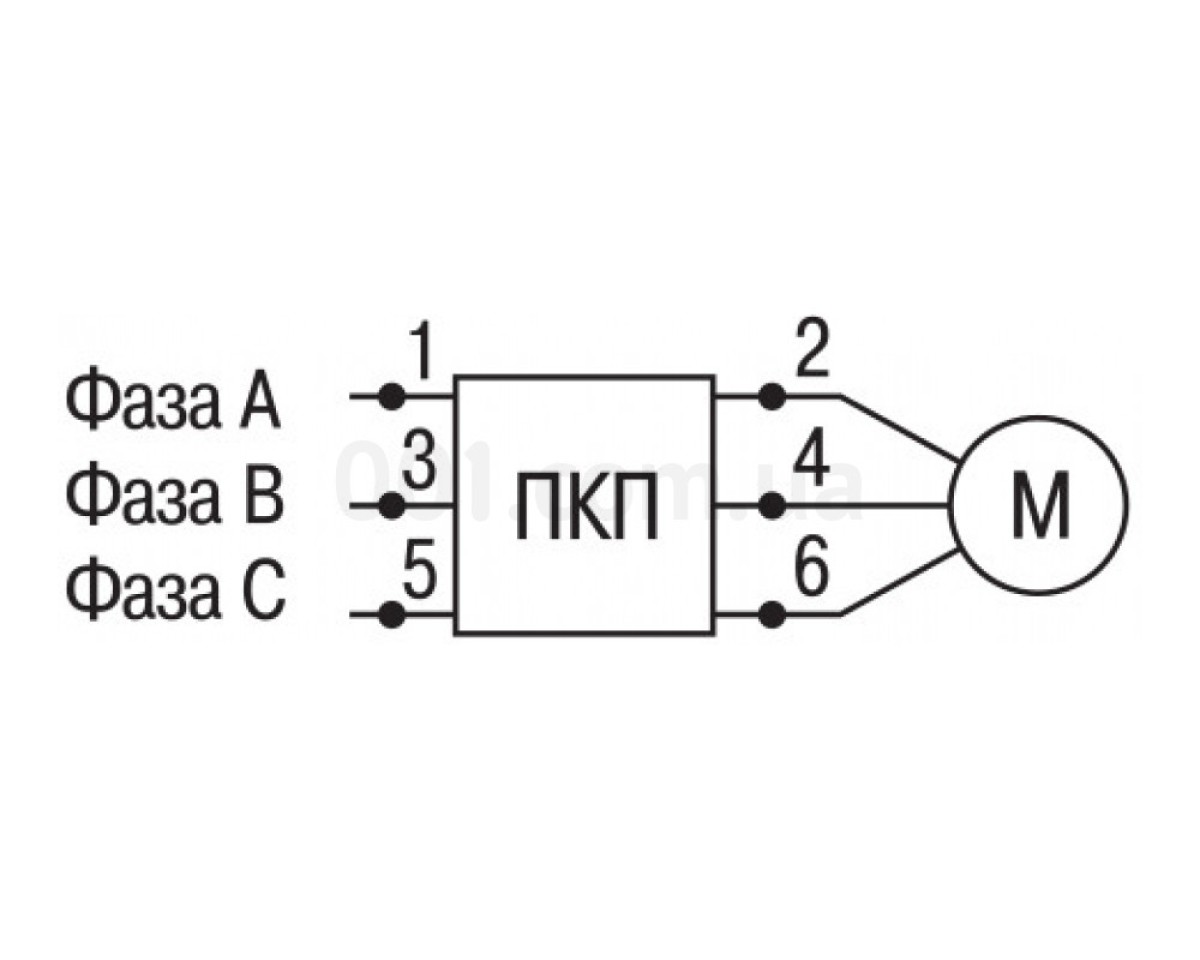 Переключатель кулачковый ПКП63-13/K 63 А «откл-вкл» 3P/400 В IP54, IEK 98_78.jpg - фото 2